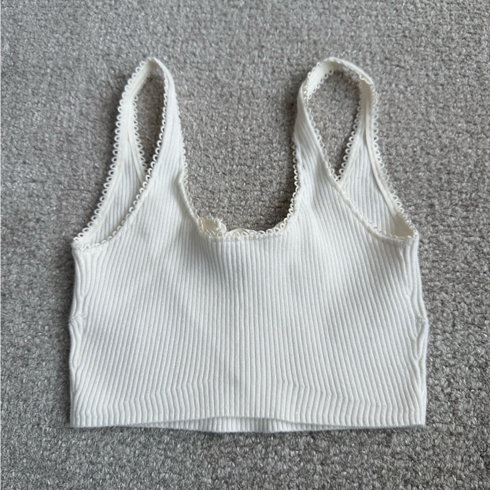 For Love & Lemons pointelle tank - Picture 2 of 3